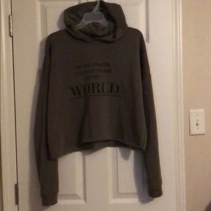 Rue 21 Crop Top SweatShirt